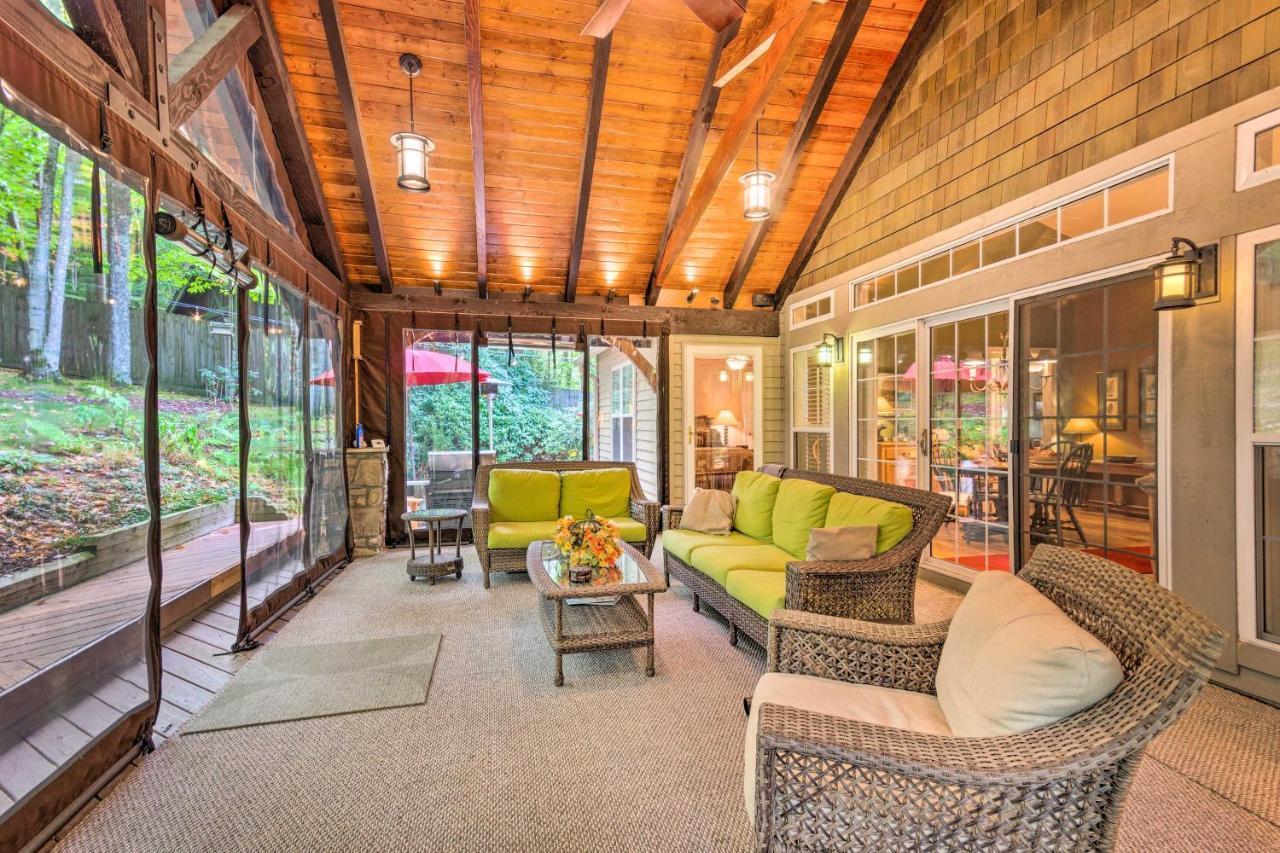 Stunning Beech Mountain Cabin With Porch And Hearth Luaran gambar
